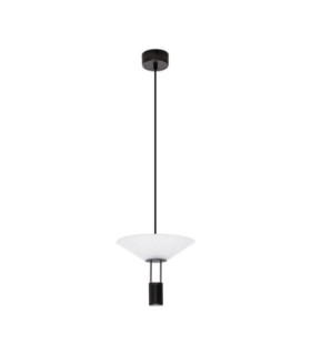 Anafi Pendant Ceiling Light Sandy Black LED 8W 395lm 3000K-1