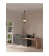 Anafi Pendant Ceiling Light Sandy Black LED 8W 395lm 3000K-2