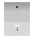 Anafi Pendant Ceiling Light Sandy Black LED 8W 395lm 3000K-3