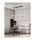 Anafi Bar Pendant Ceiling Light Sandy Black LED 24W 1185lm 3000K-2