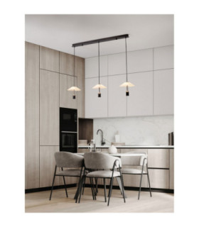 Anafi Bar Pendant Ceiling Light Sandy Black LED 24W 1185lm 3000K-2