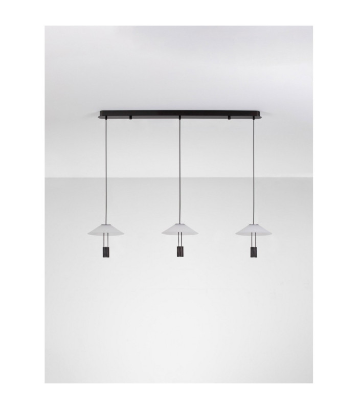 Anafi Bar Pendant Ceiling Light Sandy Black LED 24W 1185lm 3000K-3