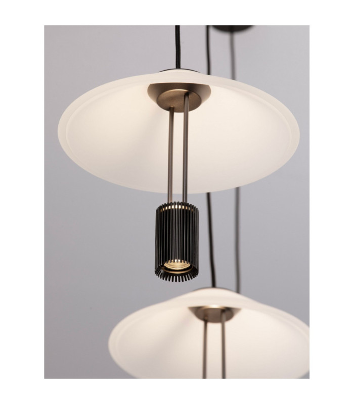 Anafi Bar Pendant Ceiling Light Sandy Black LED 24W 1185lm 3000K-5