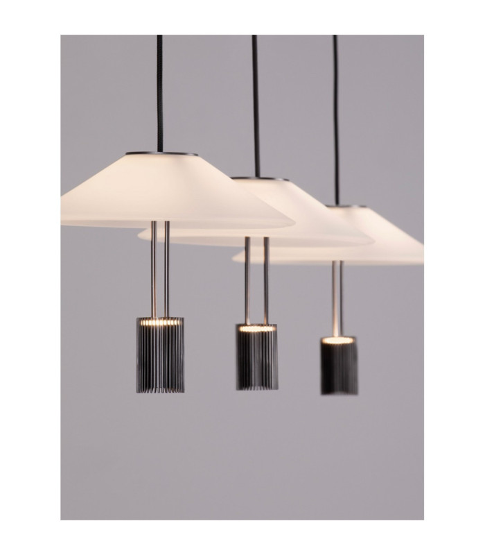 Anafi Bar Pendant Ceiling Light Sandy Black LED 24W 1185lm 3000K-6