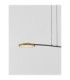 Scope Bar Pendant Ceiling Light Black Gold LED 18W 1400lm 3000K-2