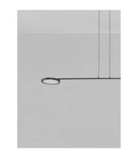 Scope Bar Pendant Ceiling Light Black LED 18W 1400lm 3000K-2