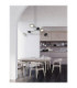 Scope Multi Arm Pendant Ceiling Light Black Triac Dimmable LED 44W 3660lm 3000K-2