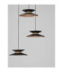 Morphi Cluster Pendant Ceiling Light Sandy Black Gold Triac Dimmable LED 15W 480lm 3000K-5