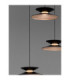 Morphi Cluster Pendant Ceiling Light Sandy Black Gold Triac Dimmable LED 15W 480lm 3000K-6