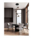 Morphi Cluster Pendant Ceiling Light Sandy Black Gold Triac Dimmable LED 25W 800lm 3000K-2
