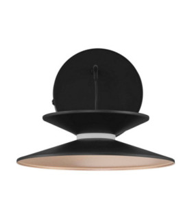 Morphi Dome Wall Lamp Sandy Black Gold Triac Dimmable LED 5W 165lm 3000K-1
