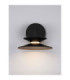 Morphi Dome Wall Lamp Sandy Black Gold Triac Dimmable LED 5W 165lm 3000K-4