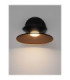 Morphi Dome Wall Lamp Sandy Black Gold Triac Dimmable LED 5W 165lm 3000K-5