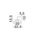 Morphi Dome Wall Lamp Sandy Black Gold Triac Dimmable LED 5W 165lm 3000K-7
