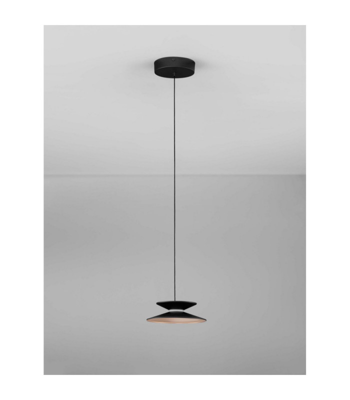 Morphi Dome Pendant Ceiling Light Sandy Black Gold Triac Dimmable LED 5W 165lm 3000K-3