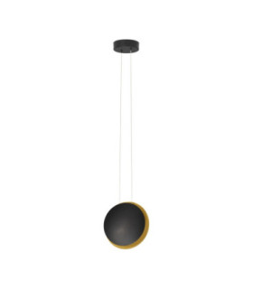 Shell Pendant Ceiling Light Sandy Black Gold LED 7W 99lm 3000K-1