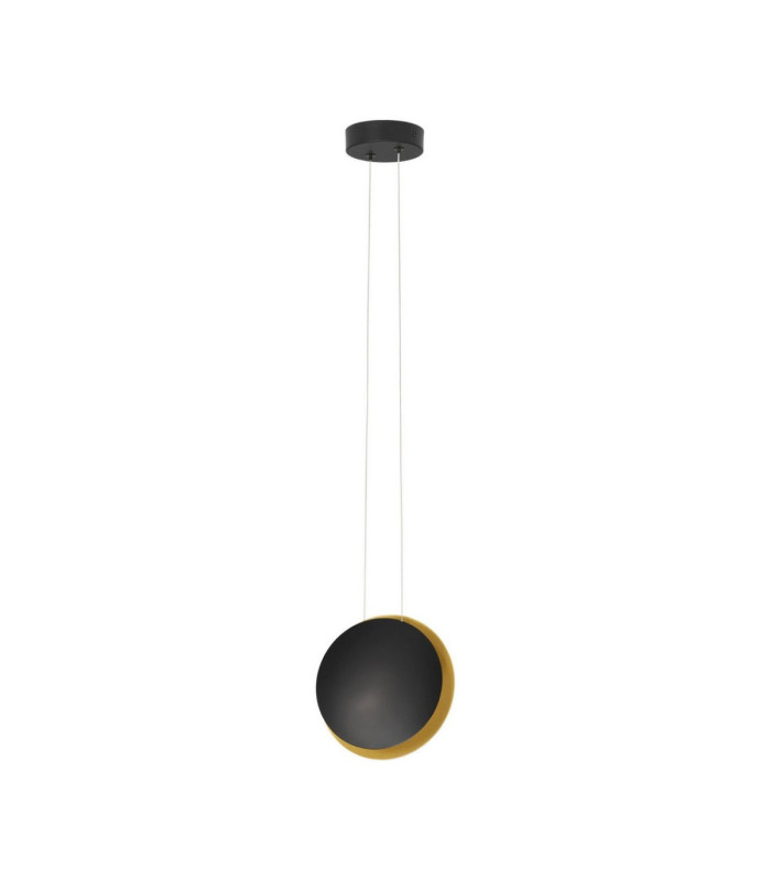 Shell Pendant Ceiling Light Sandy Black Gold LED 7W 99lm 3000K-1