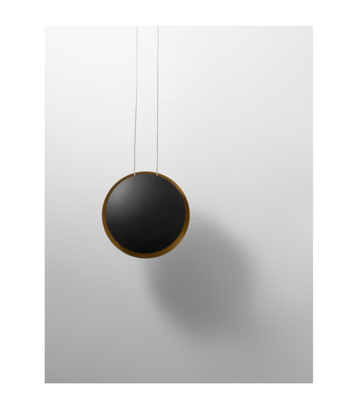 Shell Pendant Ceiling Light Sandy Black Gold LED 7W 99lm 3000K-3