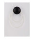 Ilane Integrated LED Wall Lamp Sandy Black LED 17W 1310lm 3000K-3
