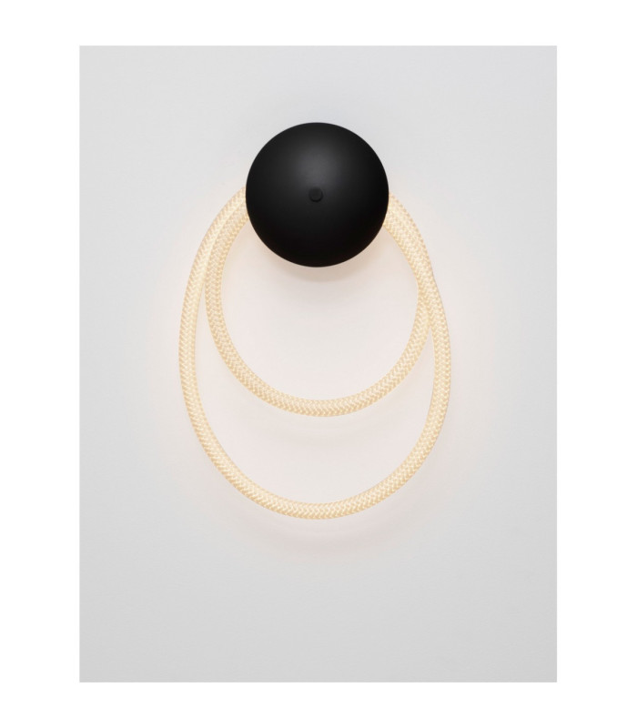 Ilane Integrated LED Wall Lamp Sandy Black LED 17W 1310lm 3000K-4