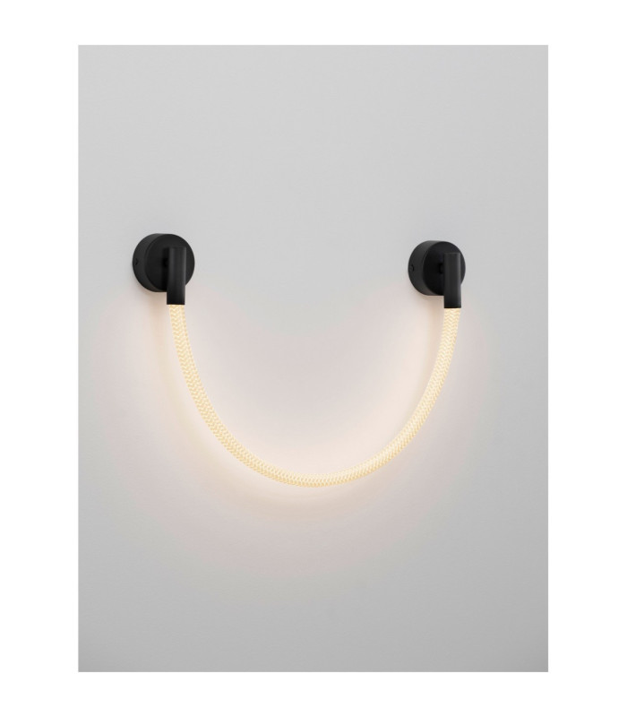 Ilane Integrated LED Wall Lamp Sandy Black LED 7W 683lm 3000K-4