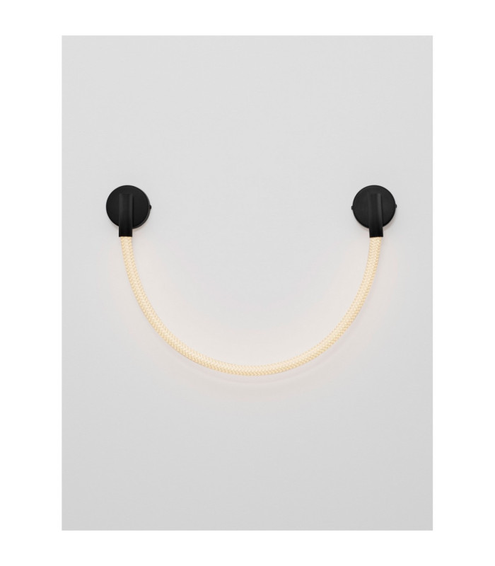 Ilane Integrated LED Wall Lamp Sandy Black LED 7W 683lm 3000K-6
