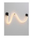 Ilane Integrated LED Wall Lamp Sandy Black LED 14W 1190lm 3000K-5