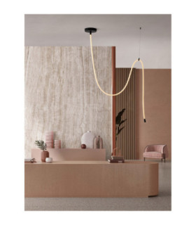 Ilane Integrated LED Pendant Ceiling Light Sandy Black Triac Dimmable LED 33W 2499lm 3000K-2