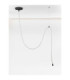 Ilane Integrated LED Pendant Ceiling Light Sandy Black Triac Dimmable LED 33W 2499lm 3000K-3