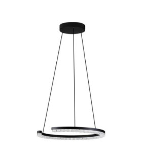 Greamy Integrated LED Pendant Ceiling Light Sandy Black Triac Dimmable LED 21W 1365lm 3000K-1