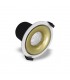 LED Recessed Round Downlight, White/Gold, 40 deg. Beam Angle, 760lm, 3000K, IP20, DRIVER NOT INC. - 4