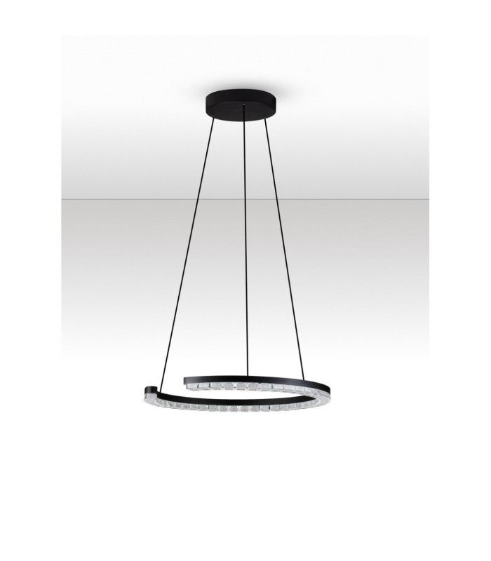 Greamy Integrated LED Pendant Ceiling Light Sandy Black Triac Dimmable LED 21W 1365lm 3000K-3