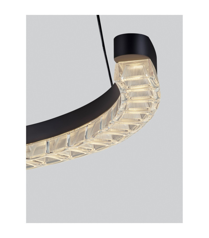 Greamy Integrated LED Pendant Ceiling Light Sandy Black Triac Dimmable LED 21W 1365lm 3000K-5