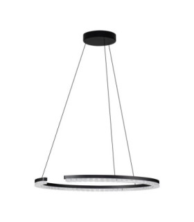 Greamy Integrated LED Pendant Ceiling Light Sandy Black Triac Dimmable LED 30W 1950lm 3000K-1