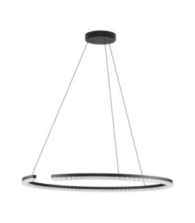 Greamy Integrated LED Pendant Ceiling Light Sandy Black Triac Dimmable LED 43W 2795lm 3000K-1