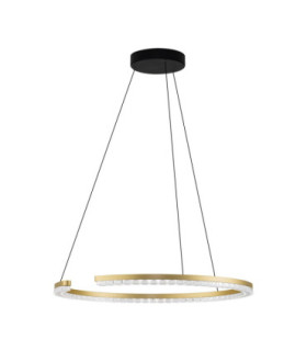Greamy Integrated LED Pendant Ceiling Light Gold Triac Dimmable LED 30W 1950lm 3000K-1
