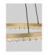 Greamy Integrated LED Pendant Ceiling Light Gold Triac Dimmable LED 30W 1950lm 3000K-5