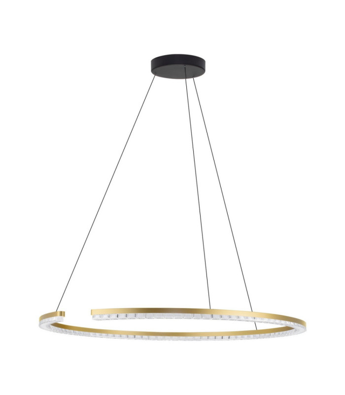 Greamy Integrated LED Pendant Ceiling Light Gold Triac Dimmable LED 43W 2795lm 3000K-1