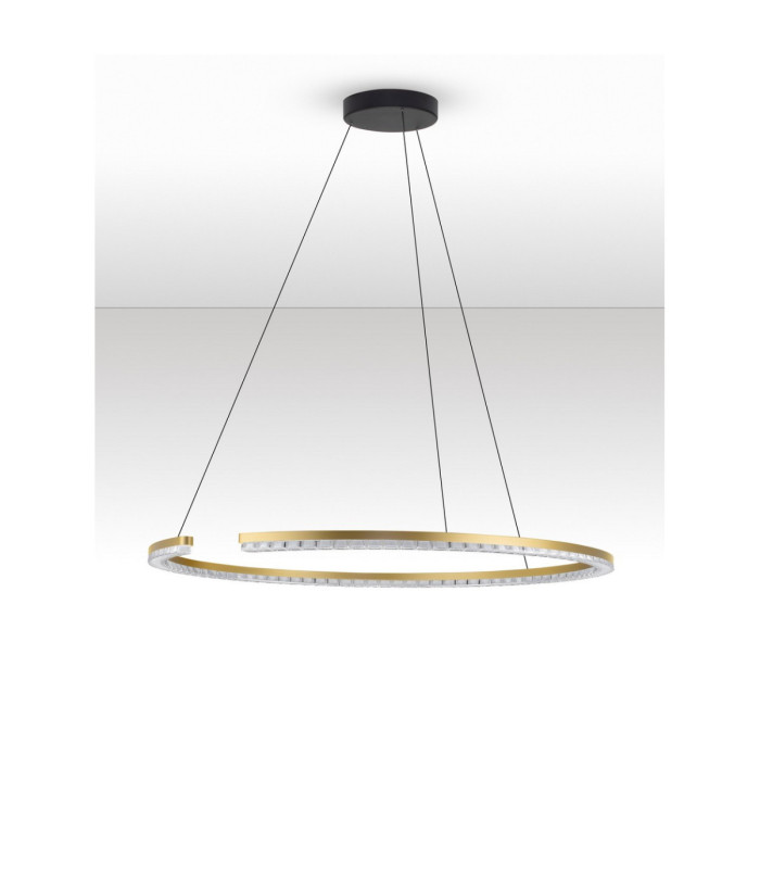 Greamy Integrated LED Pendant Ceiling Light Gold Triac Dimmable LED 43W 2795lm 3000K-3