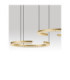 Greamy Integrated LED Pendant Ceiling Light Gold Triac Dimmable LED 49W 3668lm 3000K-2
