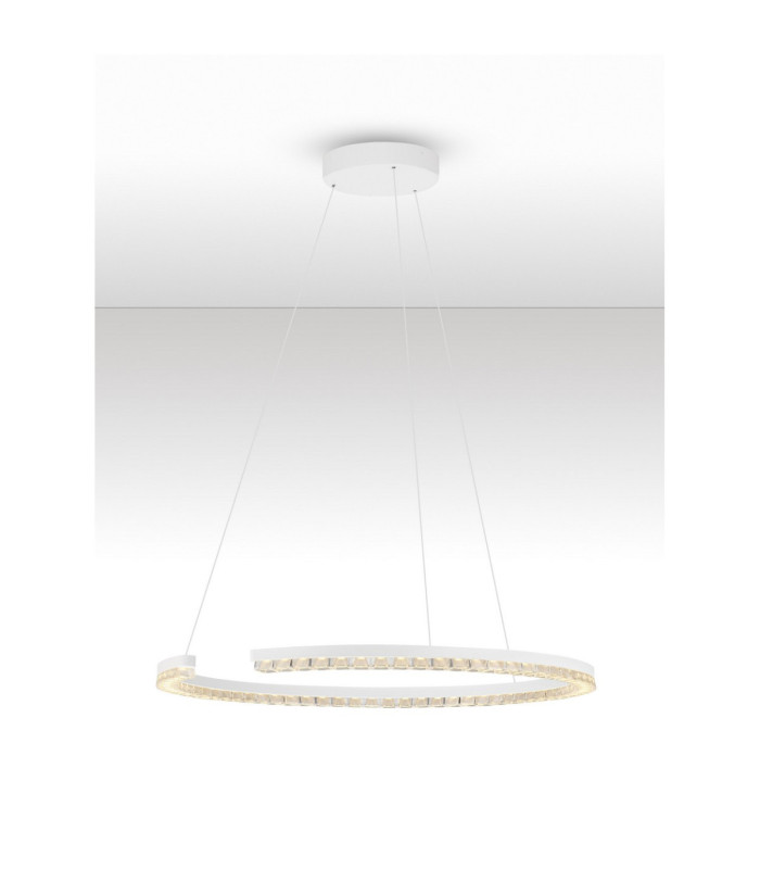 Greamy Integrated LED Pendant Ceiling Light Sandy White Triac Dimmable LED 30W 1950lm 3000K-4