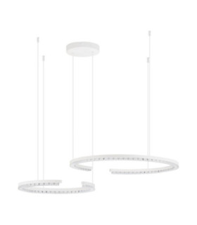 Greamy Integrated LED Pendant Ceiling Light Sandy White Triac Dimmable LED 49W 3668lm 3000K-1