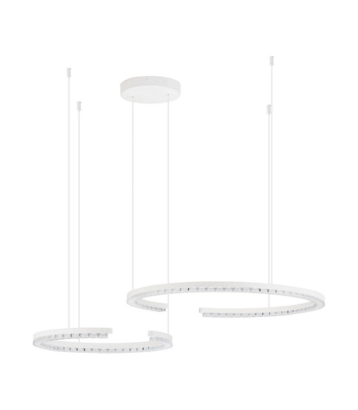 Greamy Integrated LED Pendant Ceiling Light Sandy White Triac Dimmable LED 49W 3668lm 3000K-1