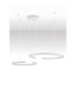 Greamy Integrated LED Pendant Ceiling Light Sandy White Triac Dimmable LED 49W 3668lm 3000K-3