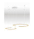 Greamy Integrated LED Pendant Ceiling Light Sandy White Triac Dimmable LED 49W 3668lm 3000K-4