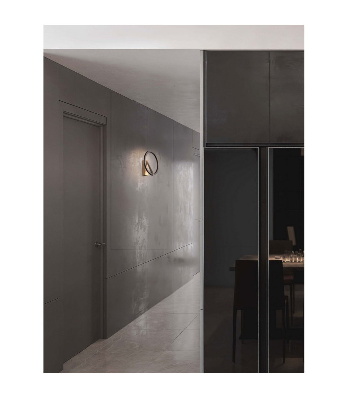 Tilia Integrated LED Wall Lamp Foggy Nickel LED 10W 457lm 2700-3000-4000K CCT-2