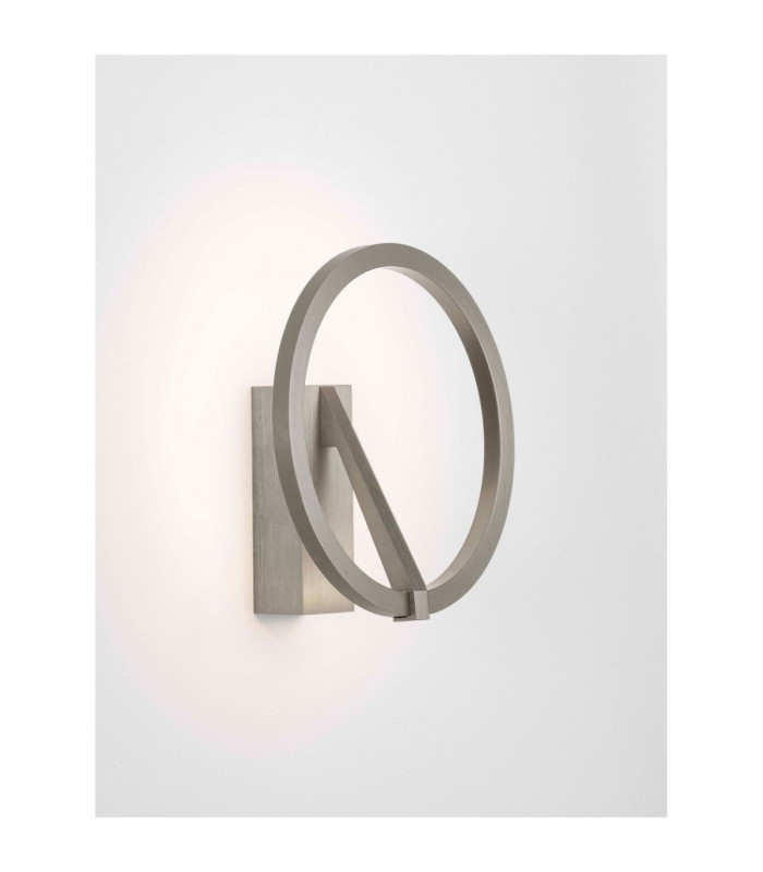 Tilia Integrated LED Wall Lamp Foggy Nickel LED 10W 457lm 2700-3000-4000K CCT-5