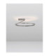 Tilia Integrated LED Semi Flush Ceiling Light Foggy Nickel Triac Dimmable LED 38W 2242lm 2700-3000-4000K CCT-4