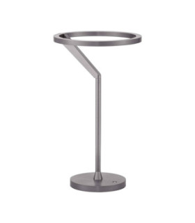 Tilia Integrated LED Table Lamp Foggy Nickel Touch Dimmable LED 16W 612lm 3000K-1