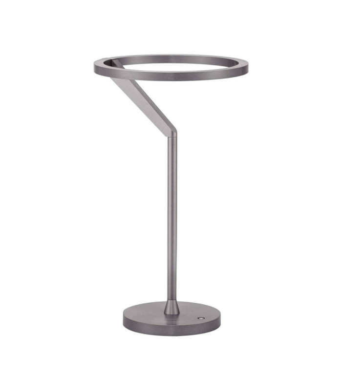 Tilia Integrated LED Table Lamp Foggy Nickel Touch Dimmable LED 16W 612lm 3000K-1
